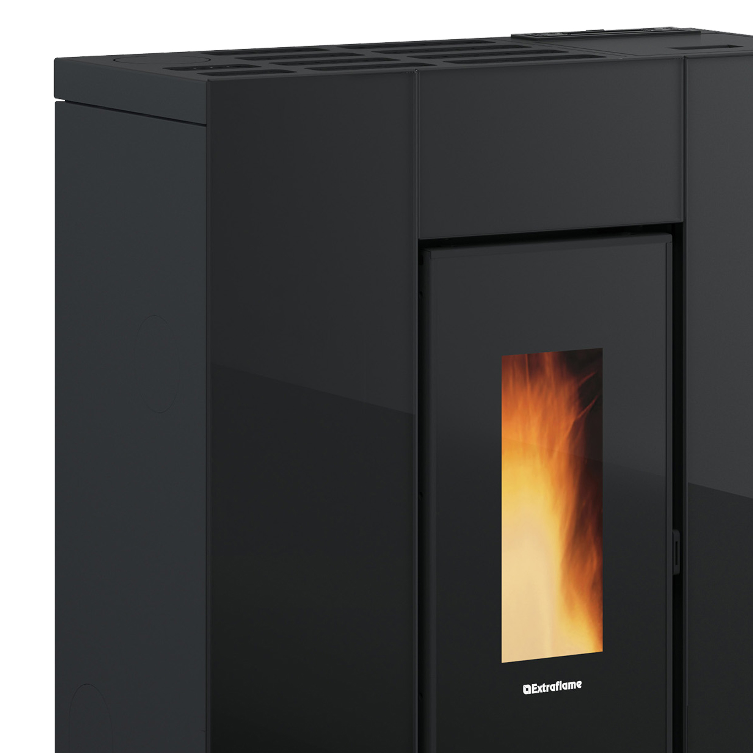 Extraflame Marilena Plus AD poêle à granulés Crystal noir-anthracite