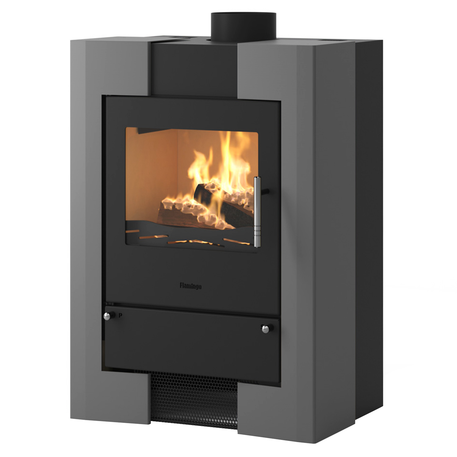 Poêle à bois HS Flamingo ESPO 2 Gris