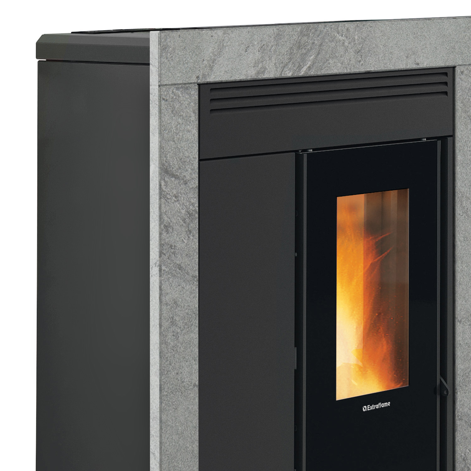 Extraflame Souvenir Petra EVO Poêle à granulés en pierre naturelle