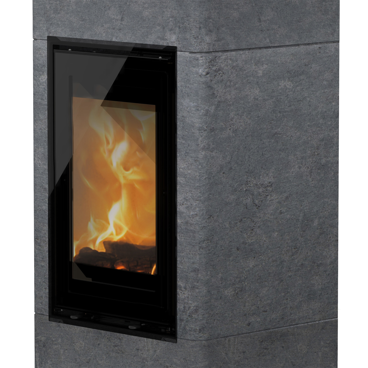 Lotus Beto 700M poêle à bois Magic porte, plaque supérieure gris