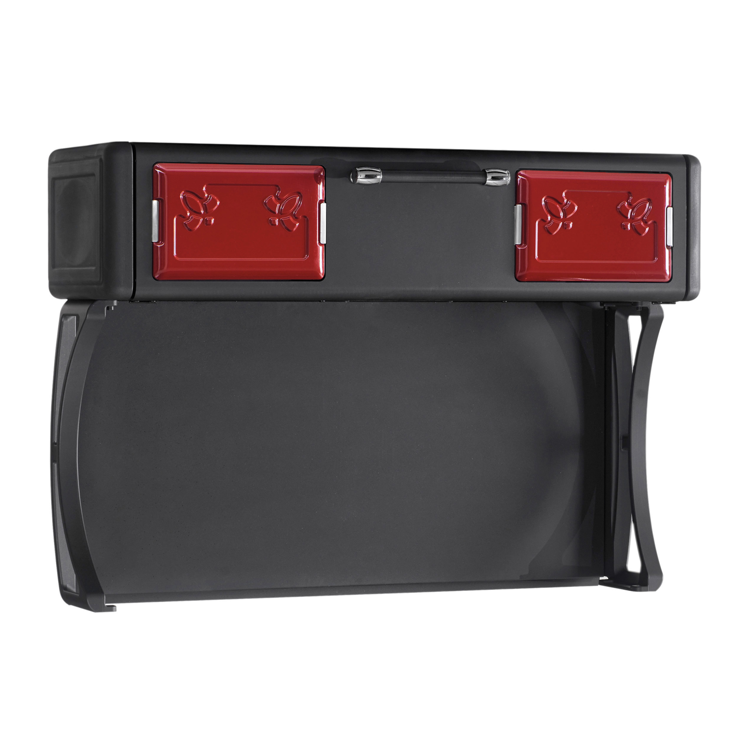 La Nordica compartiment chauffant pour cuisinière Milly acier bordeaux