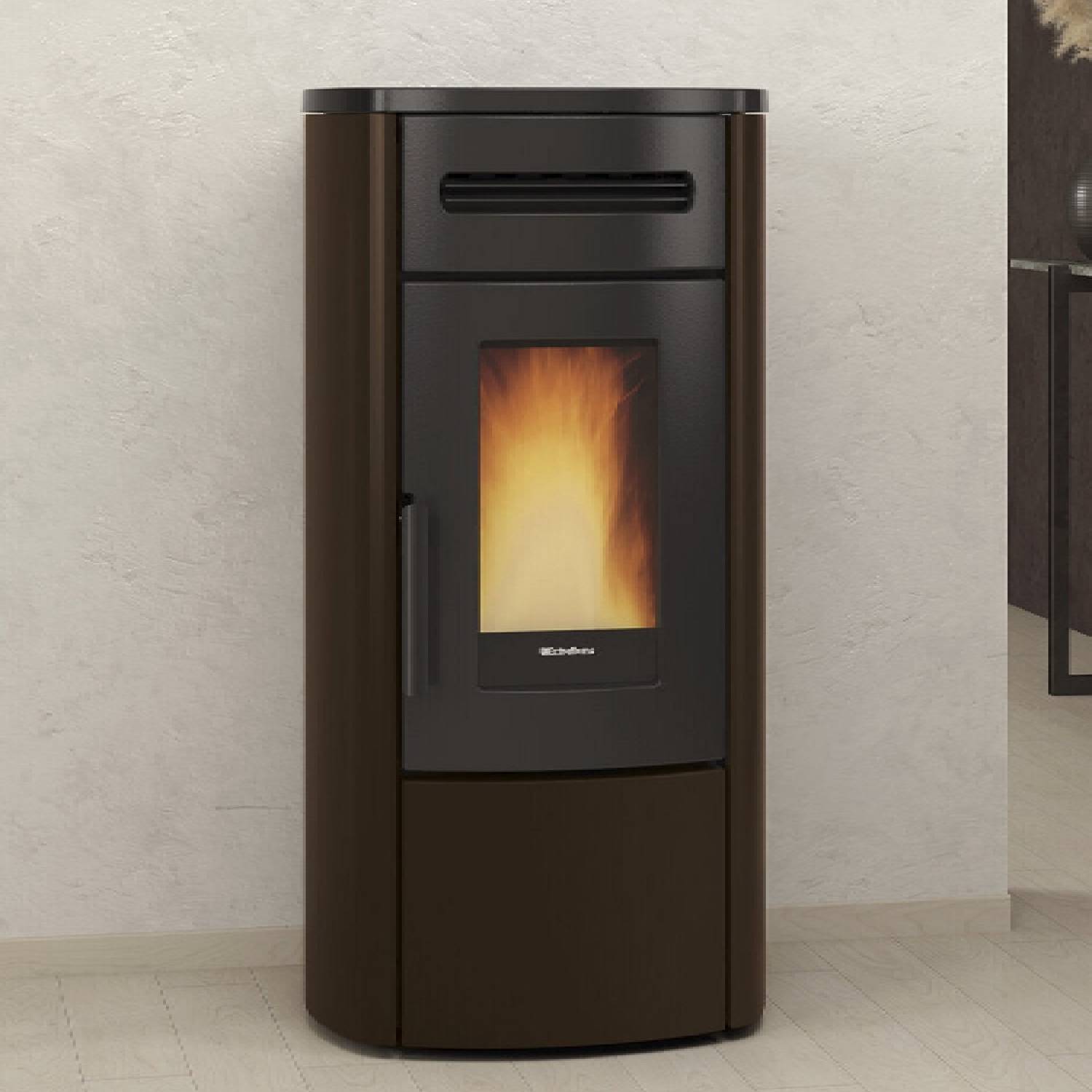 Extraflame GUENDA IDRO 5.0 - Bronze poêle à granulés bouilleur EVOLUTION LINE