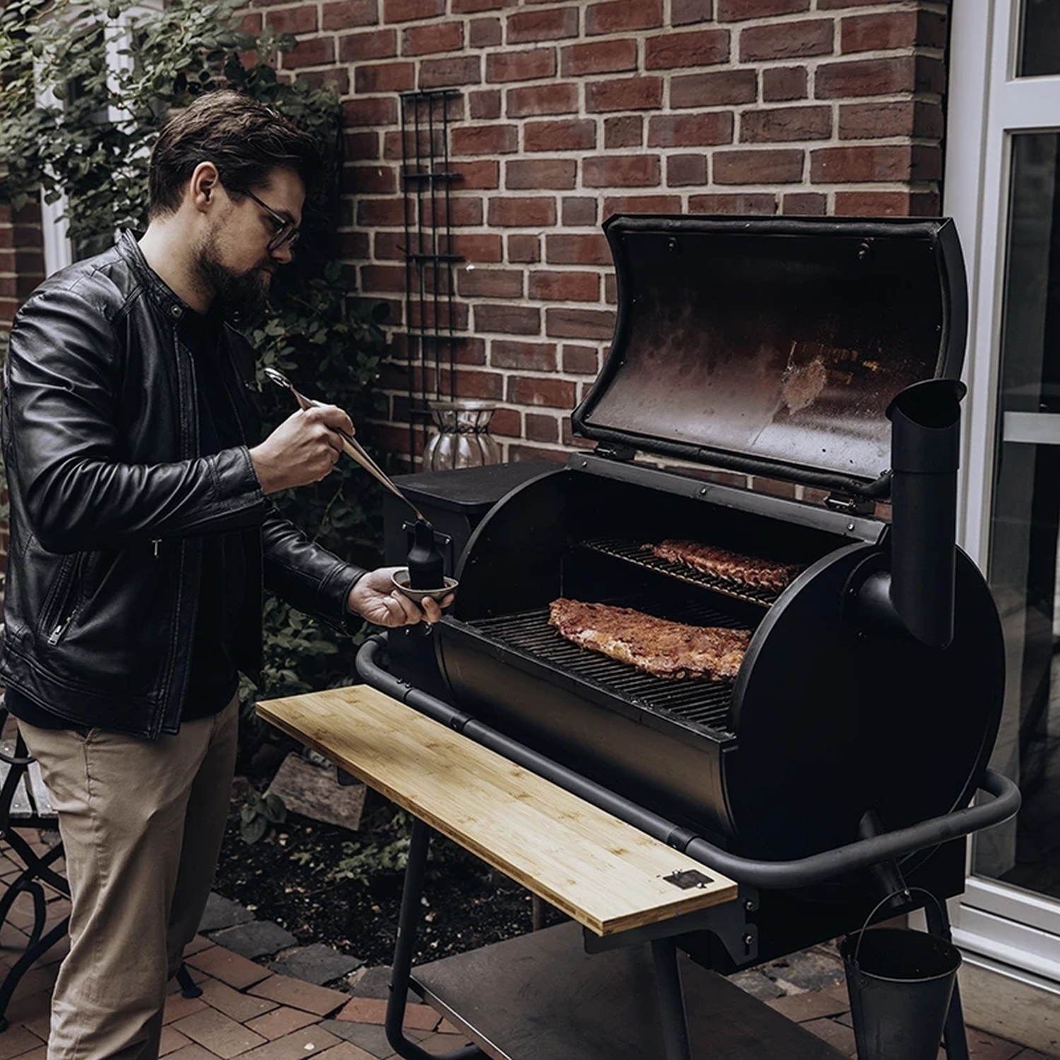 Moesta Simple BBQ pinceau inox 37,5 cm