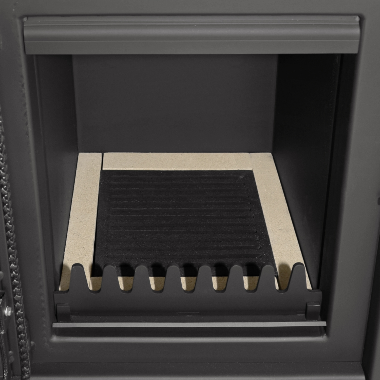 Poêle à bois avec bouilleur Schmitzker Marbella Compact noir