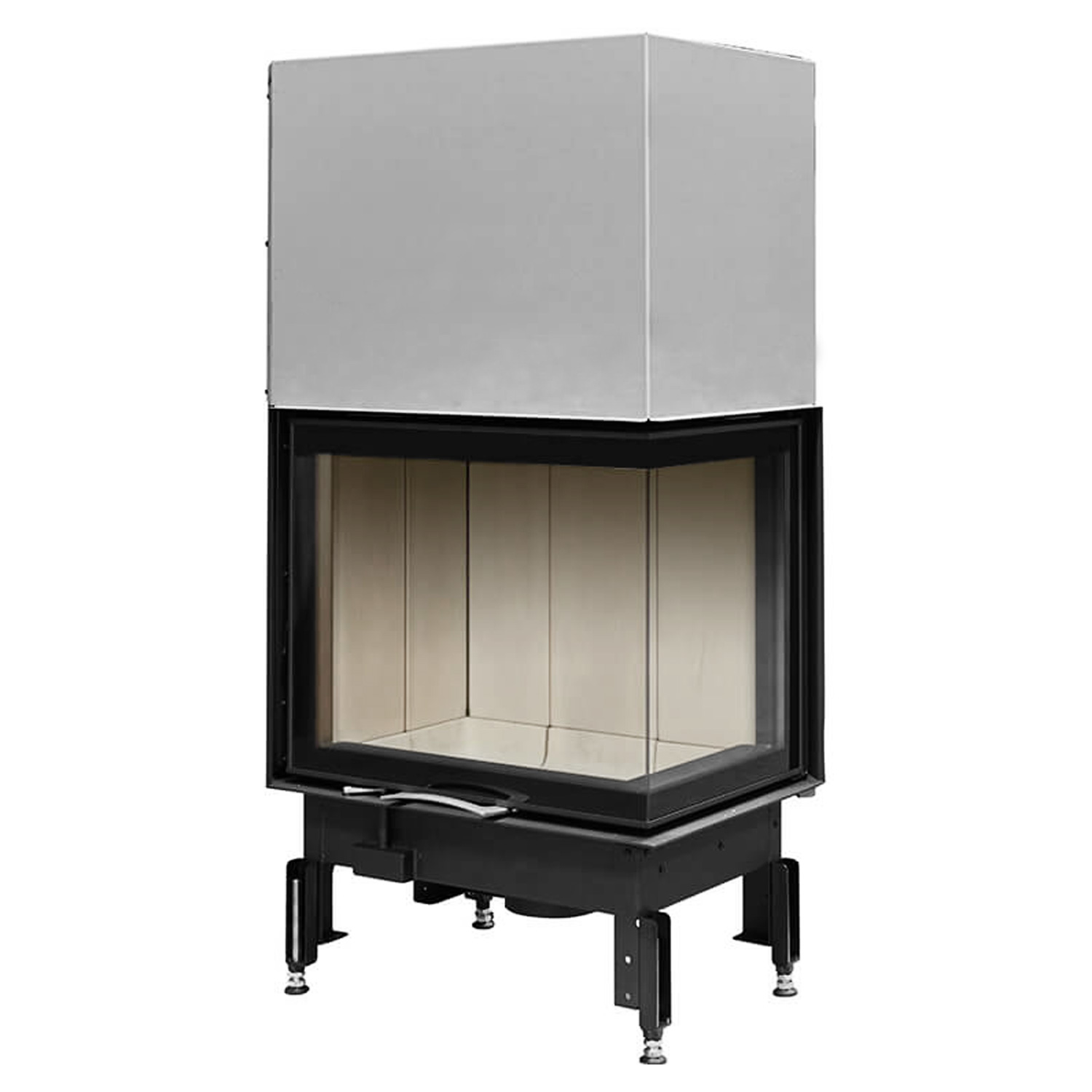 Austroflamm 69x49x57 S 2.0 Insert de cheminée angle droit