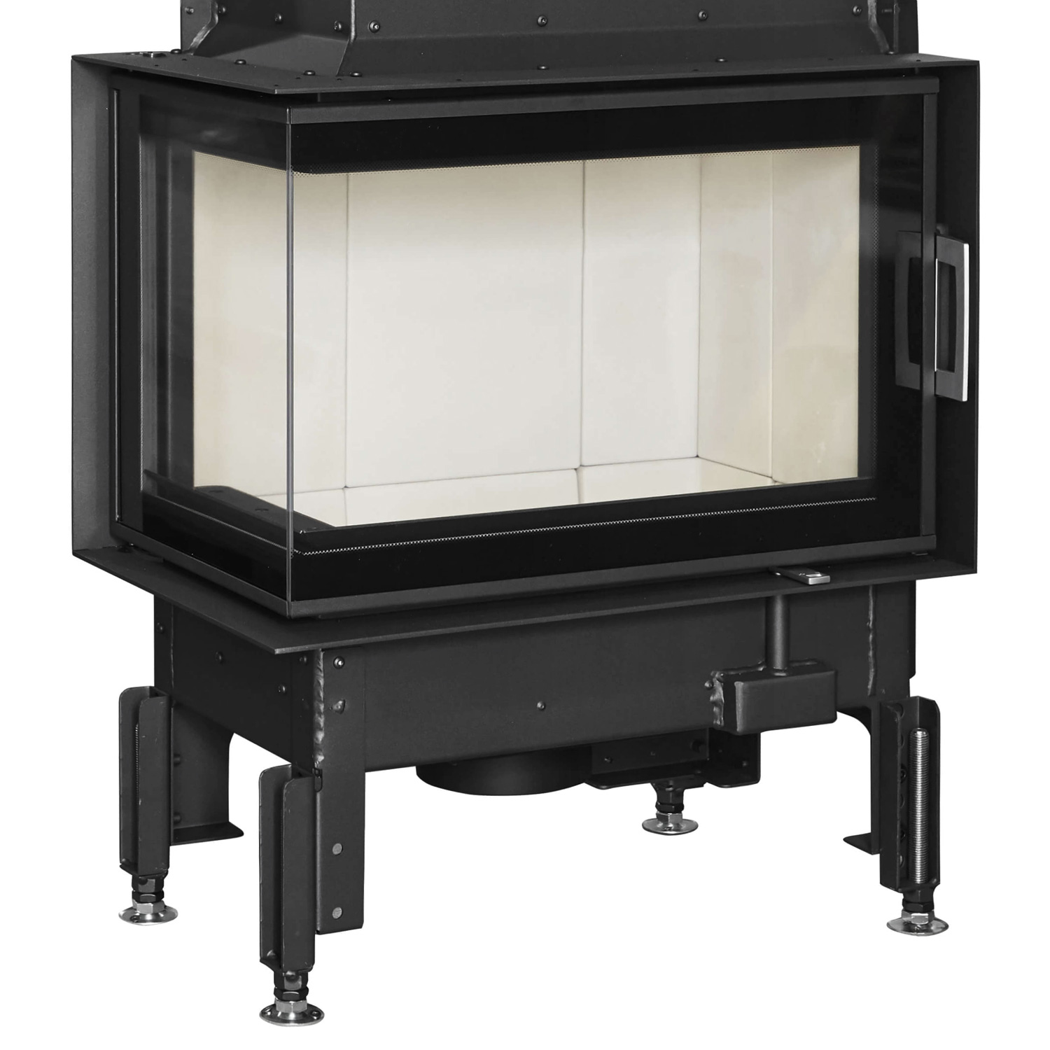 Austroflamm 63x40x42 K 2.0 Insert de cheminée angle gauche