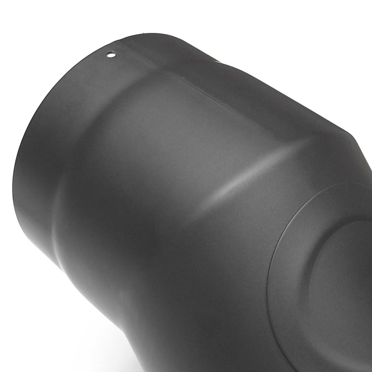 Coude de conduit de fumée Raik / Tuyau de poêle 160mm - 90° avec ouverture de nettoyage gris fonte