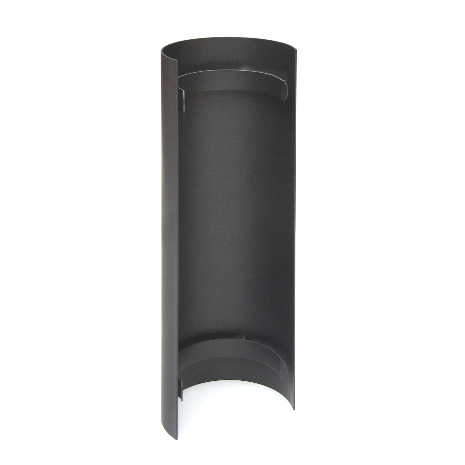 Raik Basic écran thermique 160mm gris fonte tuyau de fumée L : 460mm pour tuyau de fumée / conduit de fumée