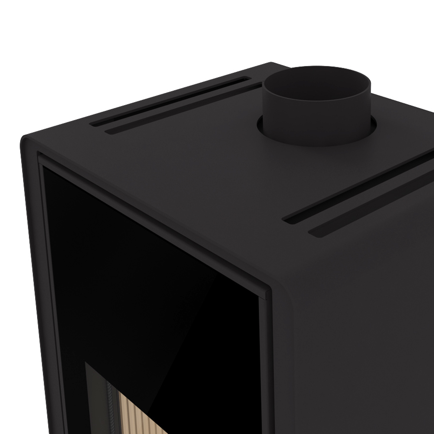 Poêle à bois HS Flamingo Deluxe Pentai Noir