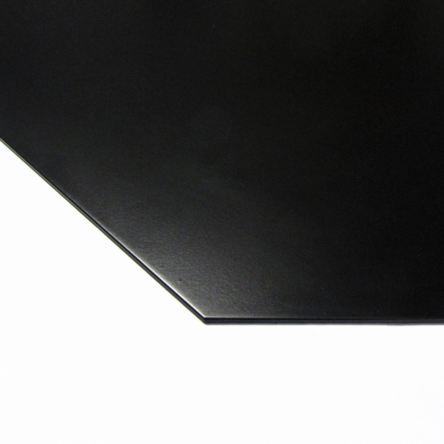 Plaque de sol Raik B4 à 5 côtés, revêtement en poudre noir, 800 x 1000 mm