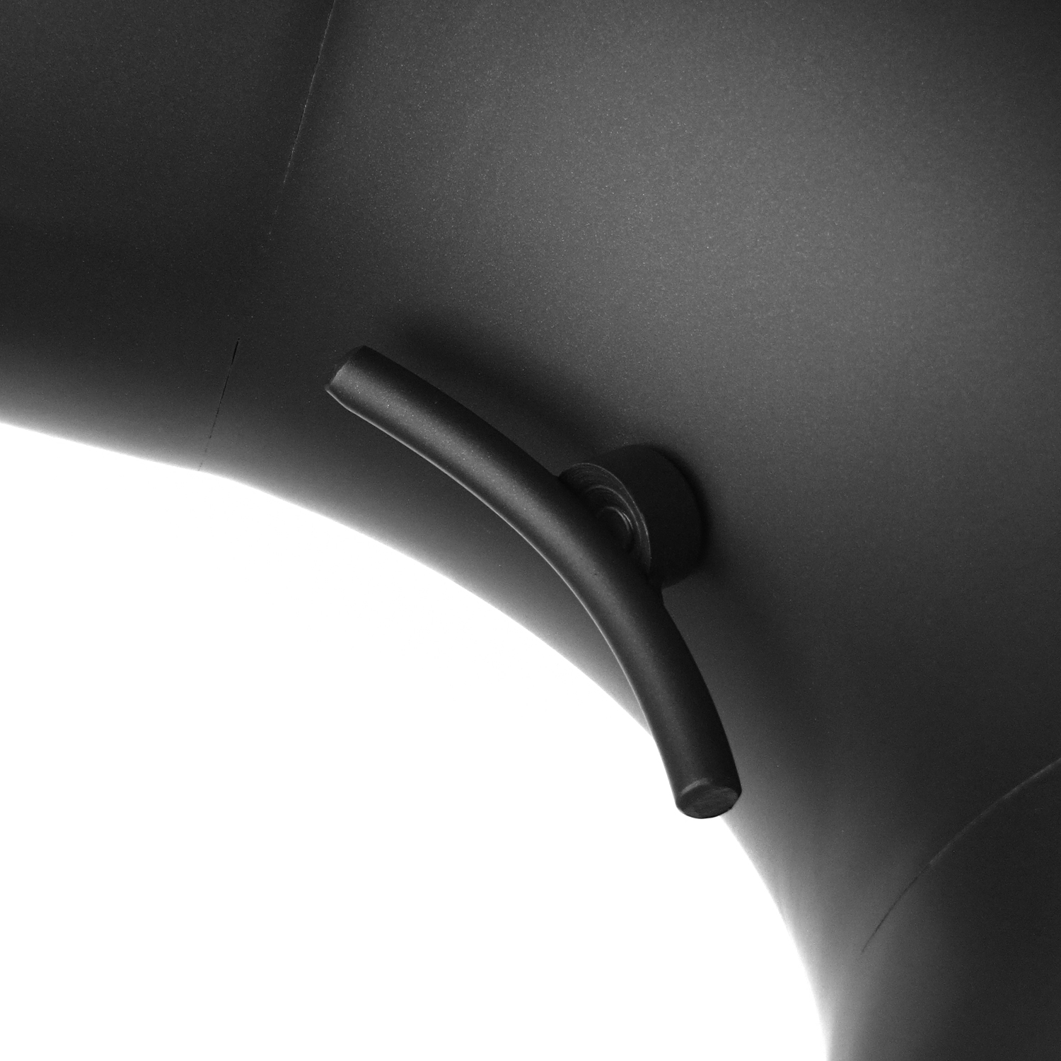 Coude de conduit de fumée Raik / Tuyau de poêle 150 mm - 90° tiré noir