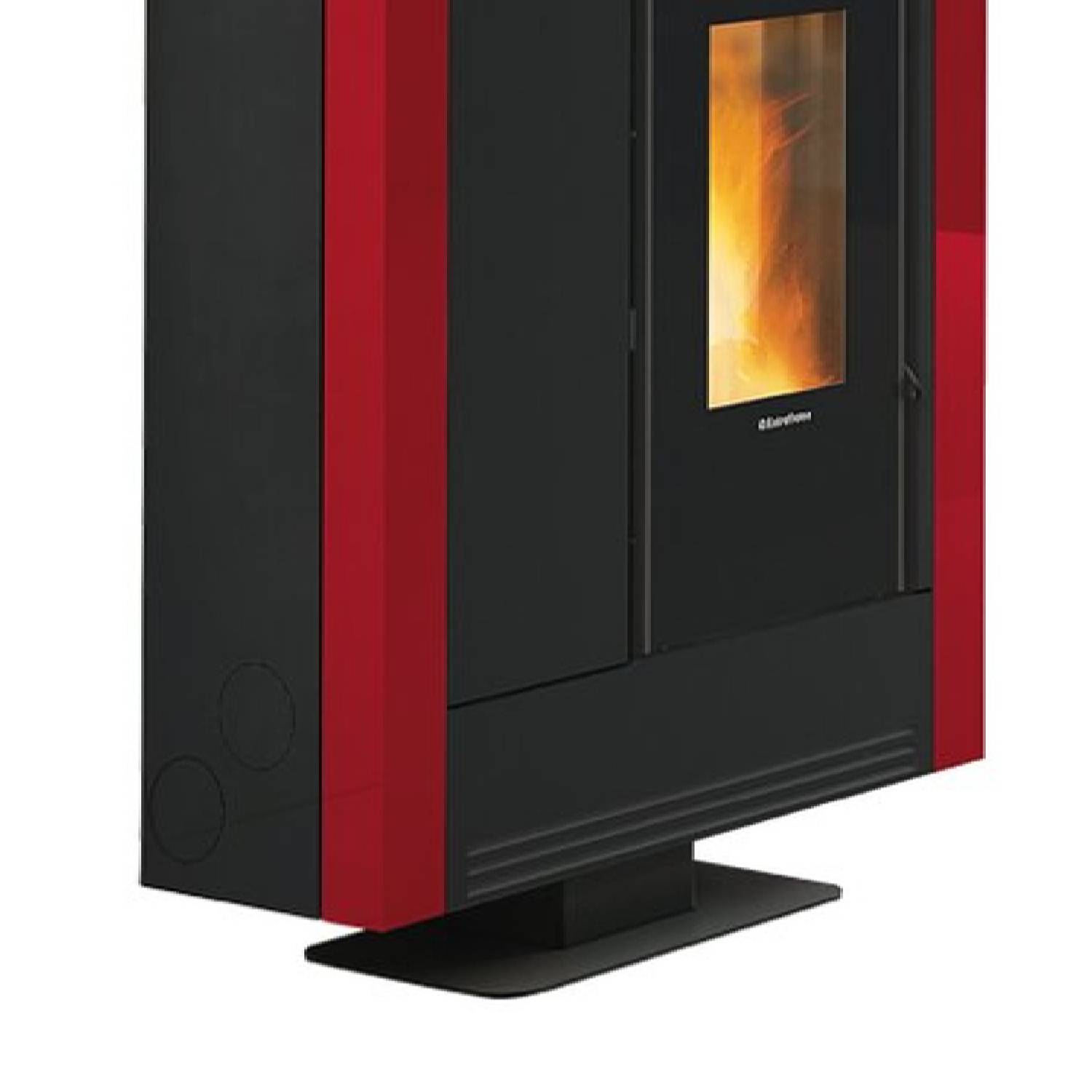Extraflame SOUVENIR PLUS STEEL 5.0 - Bordeaux rouge poêle à granulés