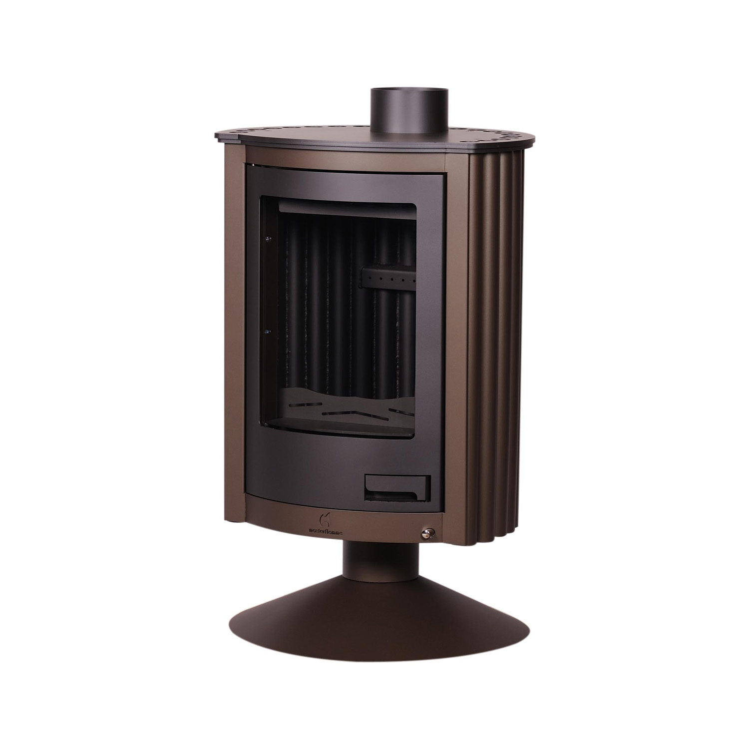 Poêle à air chaud Masterflamme Piccolo II Velvety Brown