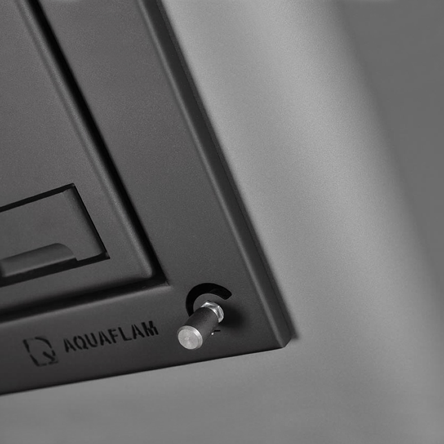 Aquaflam 25 Manuel Poêle à bois hydraulique Gris