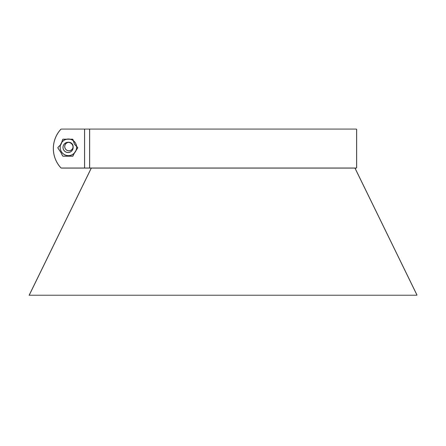 Opsinox conduit de cheminée en acier inoxydable 250 mm collerette anti-pluie/rosace murale ST