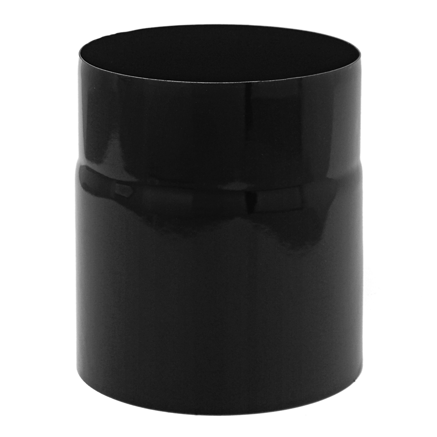 Raik Tuyau de Fumée / Tuyau de Poêle Émaillé 150mm - 150mm Noir