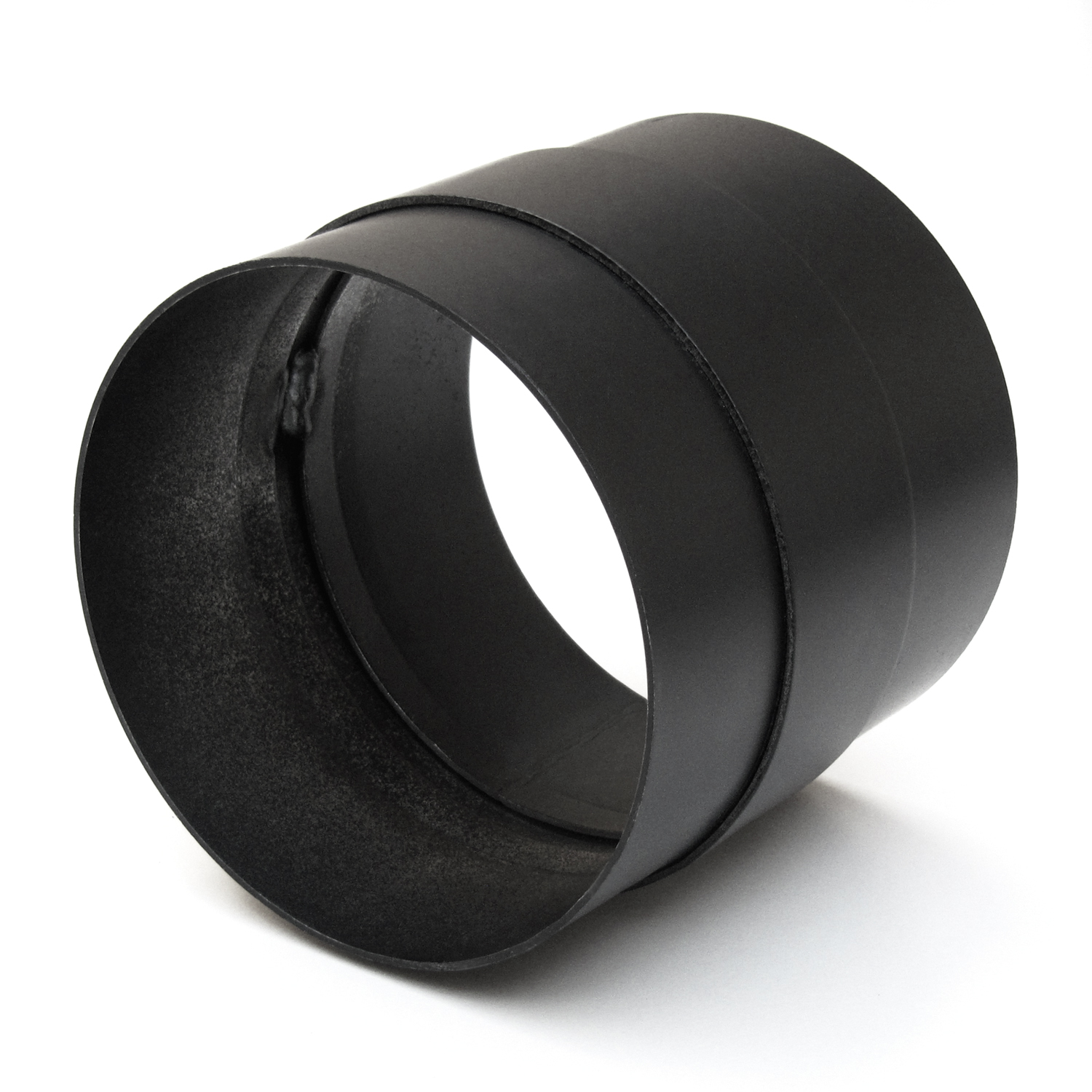 Adaptateur pour conduit de fumée / tuyau de poêle 250 mm - noir Adaptateur pour conduit de fumée / tuyau de poêle 250 mm - noir