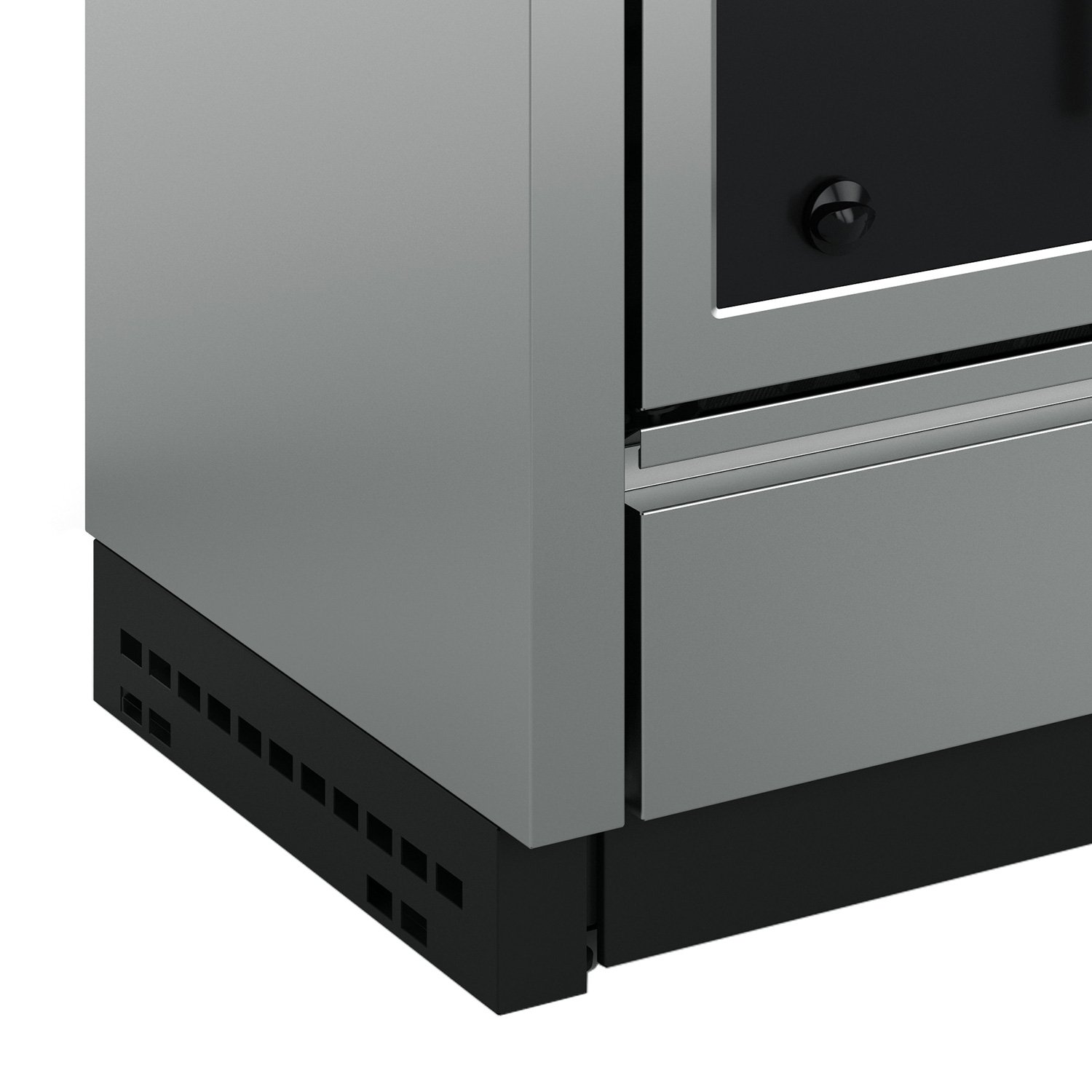La cuisinière à bois La Nordica Venezia en acier inoxydable