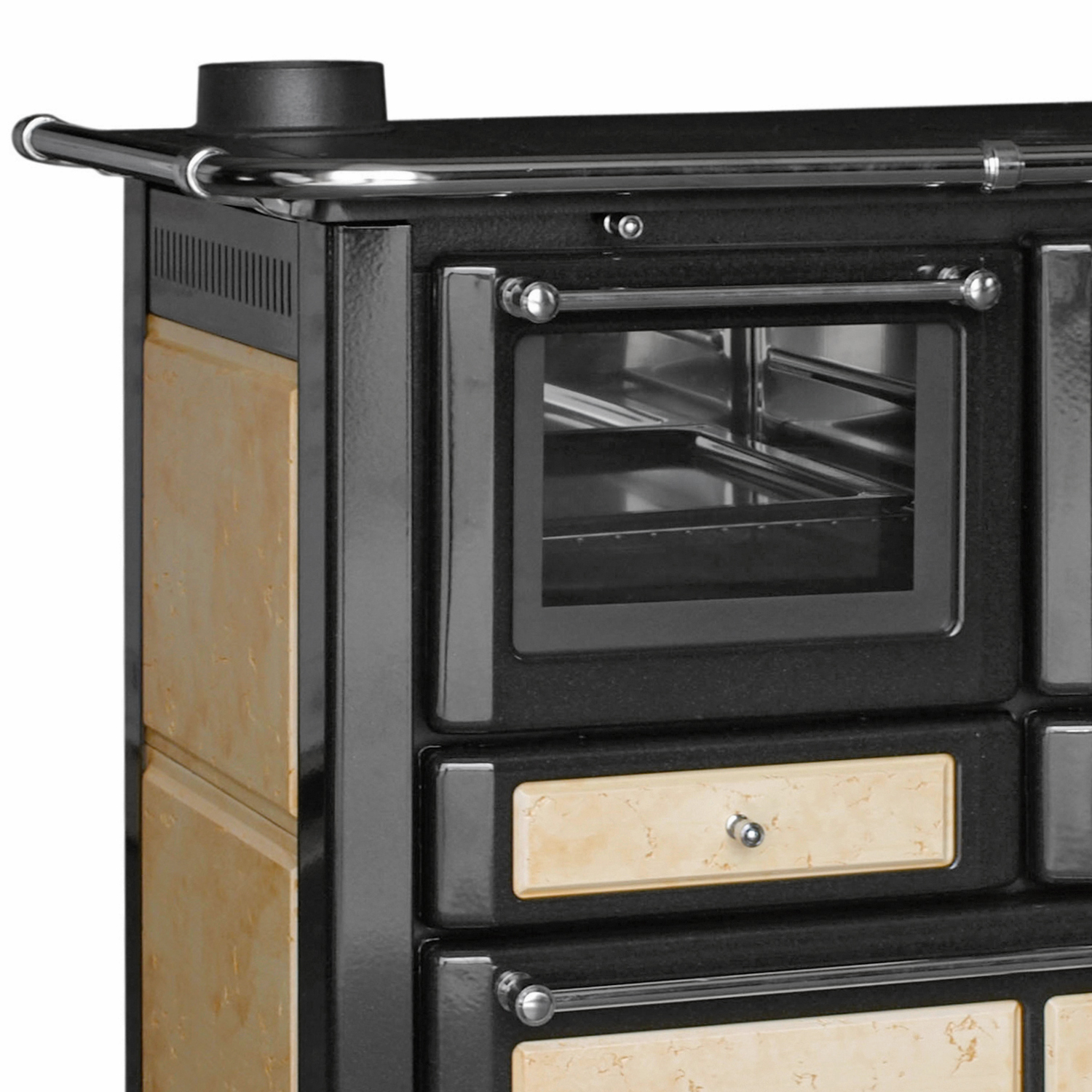 Wamsler K 85 F Poêle de cuisine en céramique antique, four à gauche