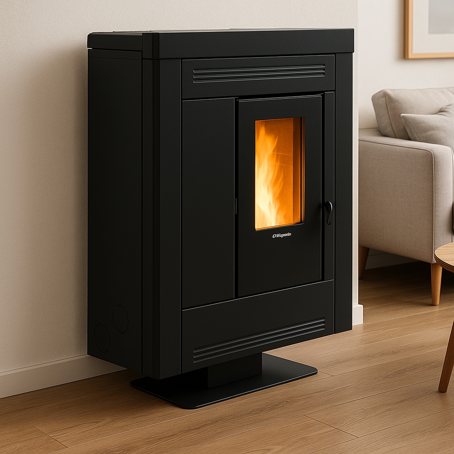 Extraflame SOUVENIR PLUS STEEL 5.0 - noir poêle à granulés