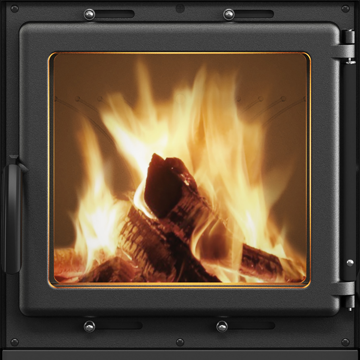 La Nordica Prestige Line Nova Forno Poêle à bois Acier Noir-Anthracite