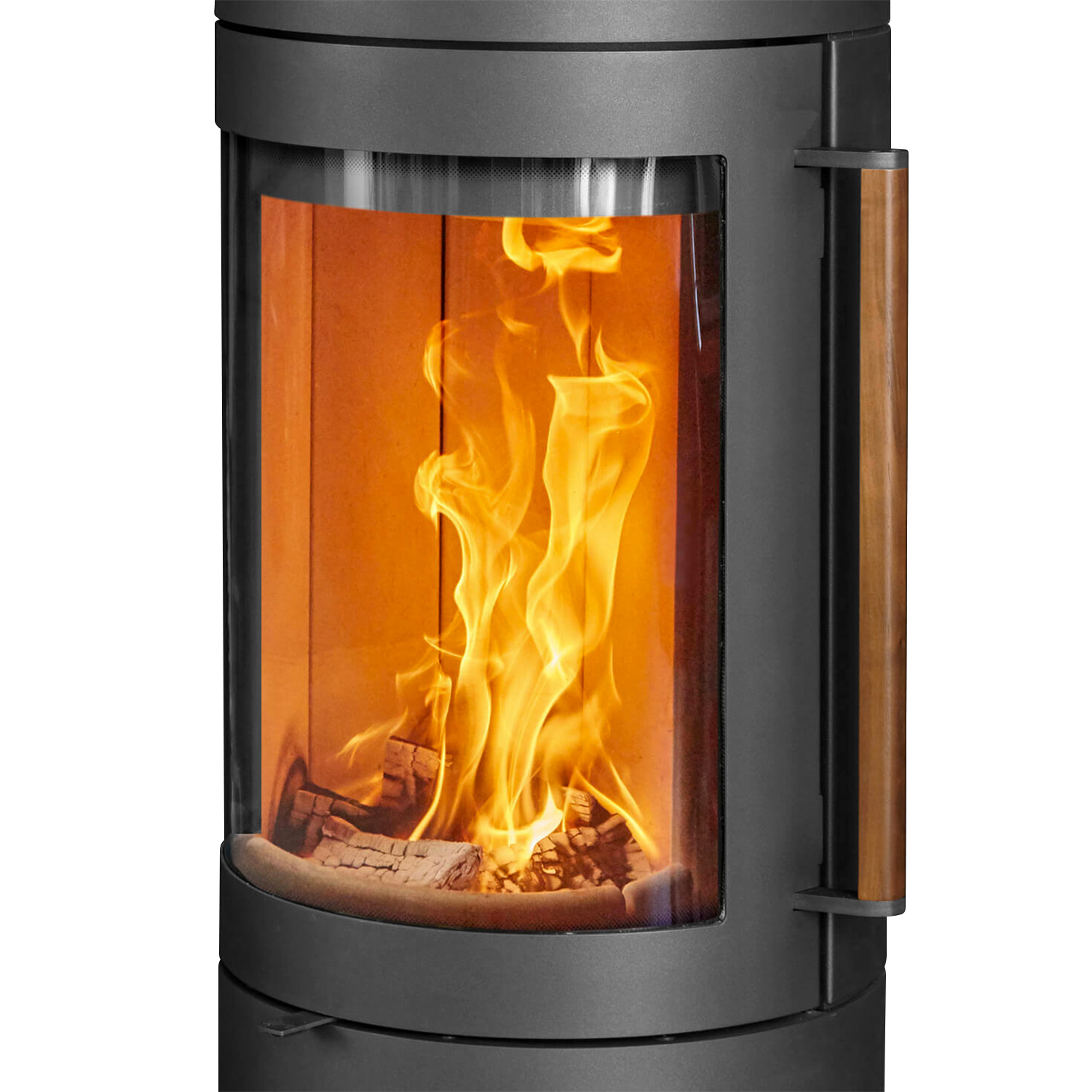 Poêle à bois Austroflamm Lux en acier noir