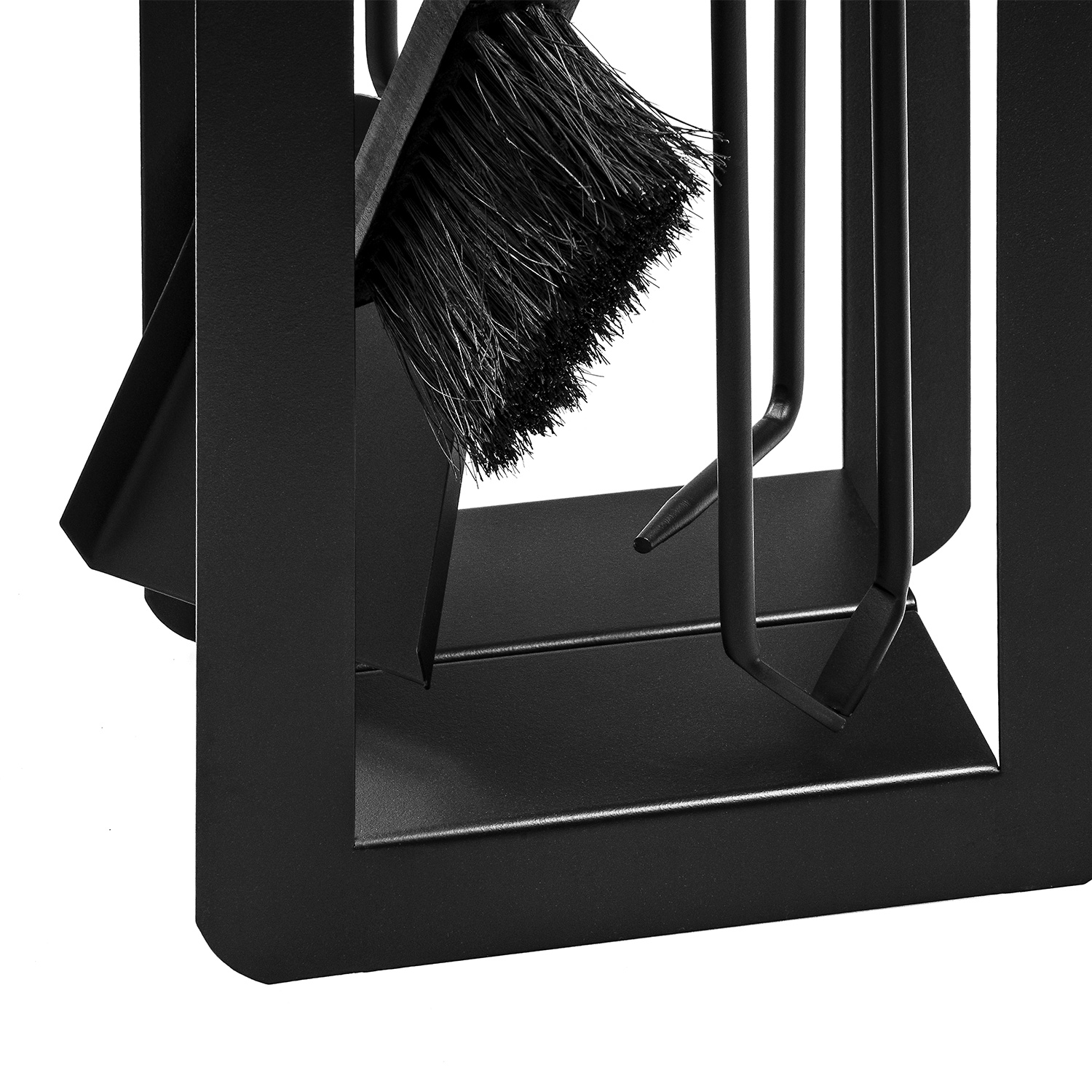 Raik Ensemble d'Accessoires de Cheminée Theodor, 4 pièces, noir