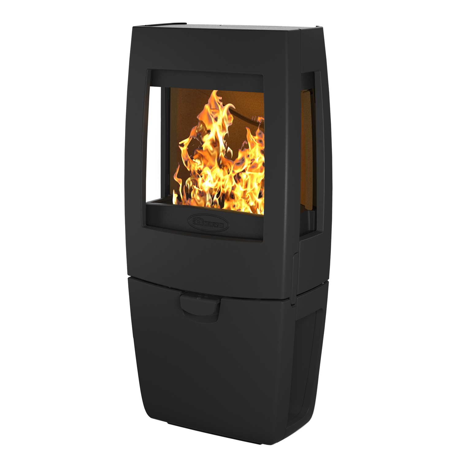 Poêle à bois Dovre Sense 203 en fonte noire