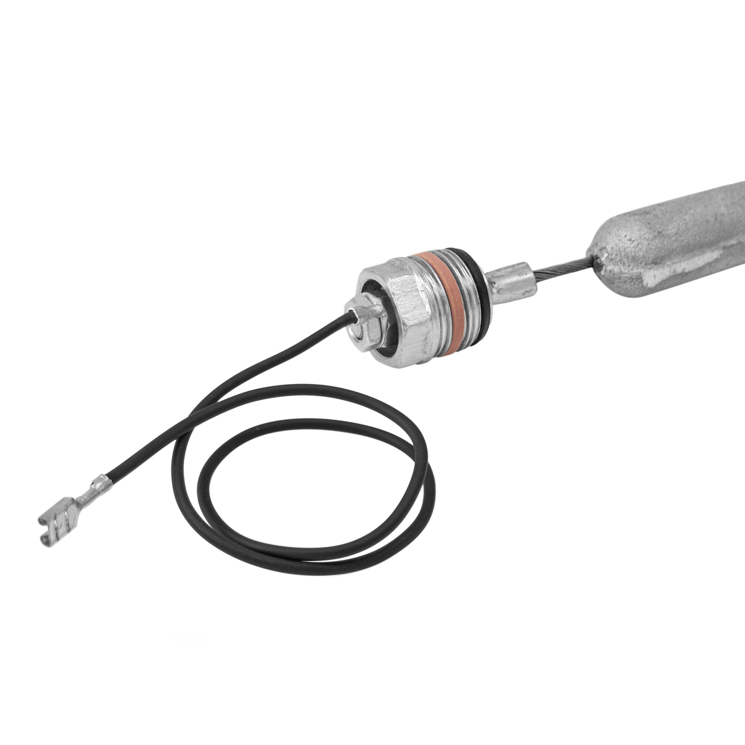 Anode à chaîne 800 mm, 1 1/2 pouce pour réservoir d'eau chaude sanitaire et réservoir combiné, avec câble de masse