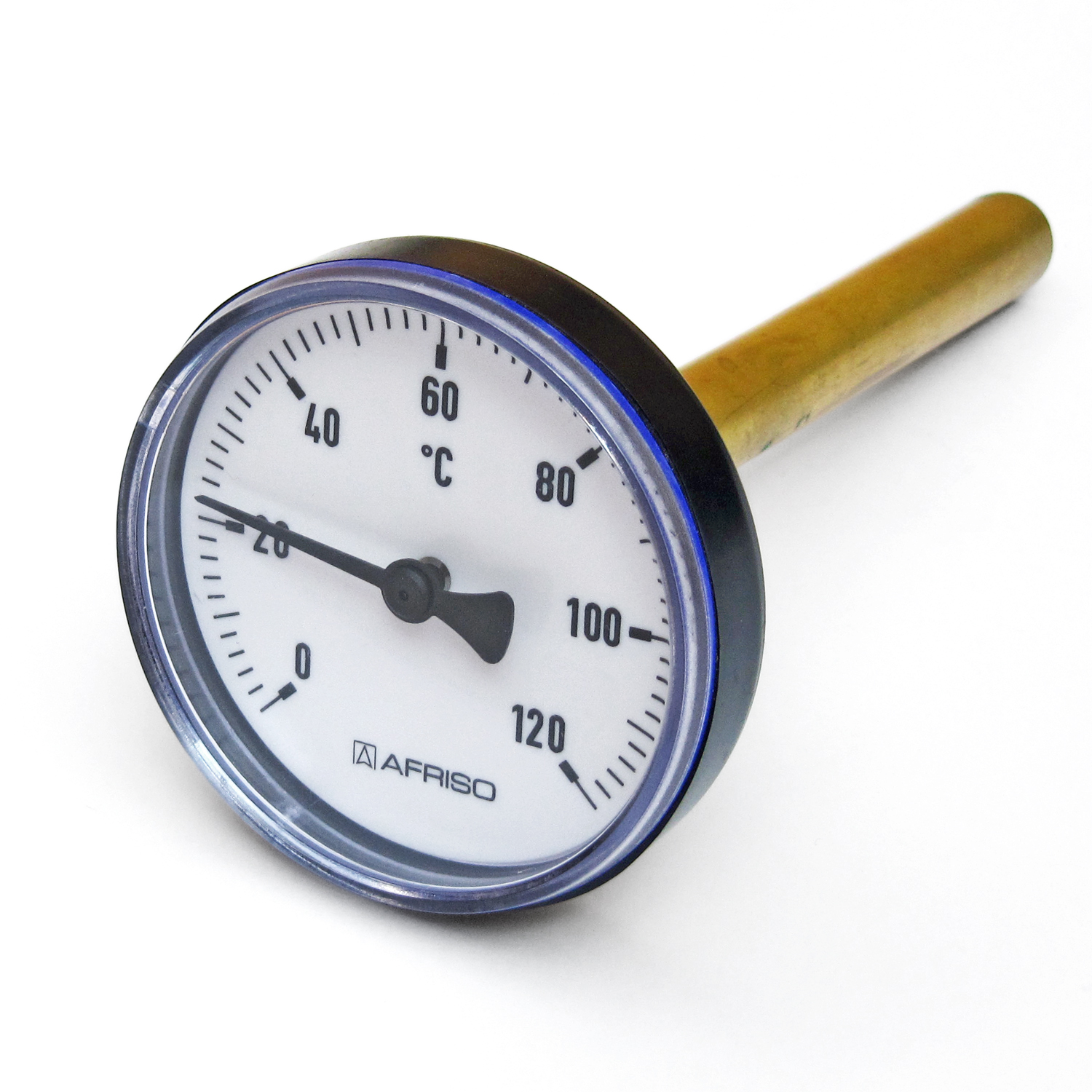 Thermomètre bimétallique pour réservoir tampon 63 mm