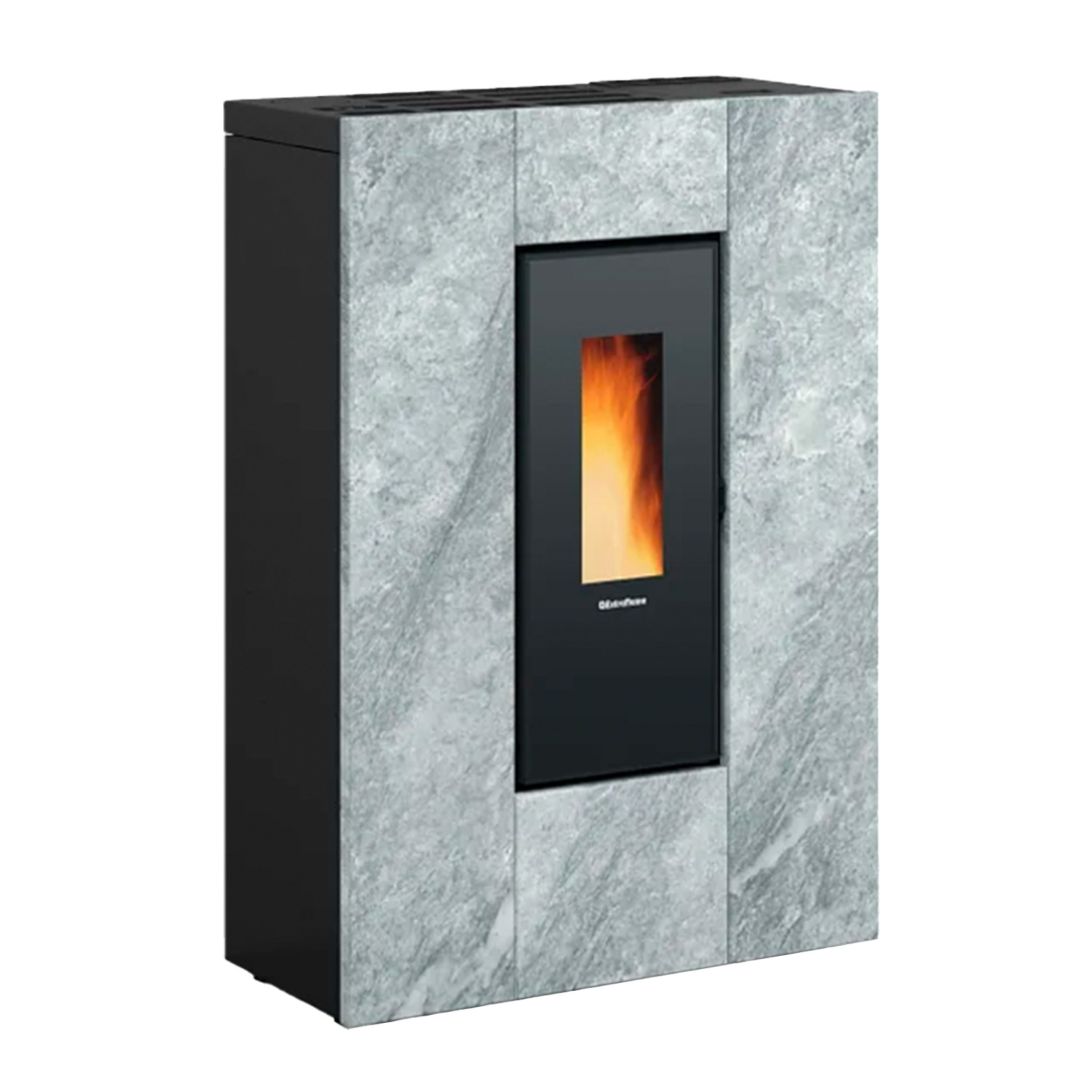 Extraflame Marilena Plus 5.0.16 poêle à granulés acier pierre naturelle