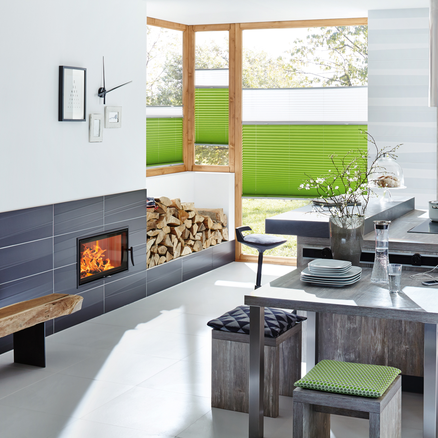 Spartherm Varia AS RLU insert de cheminée gauche
