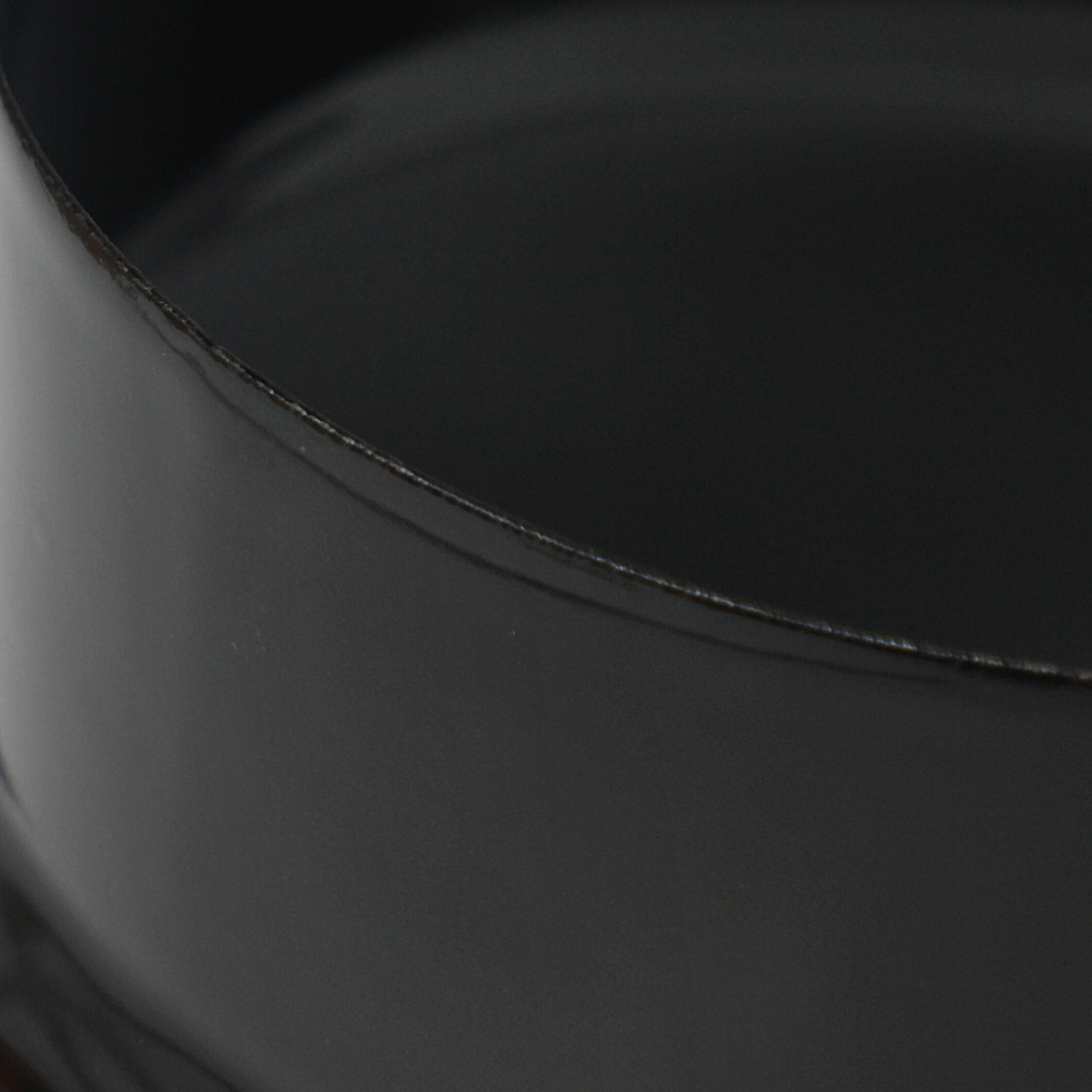 Réduction de tuyau de poêle / conduit de fumée émaillé 150 mm - 120 mm noir
