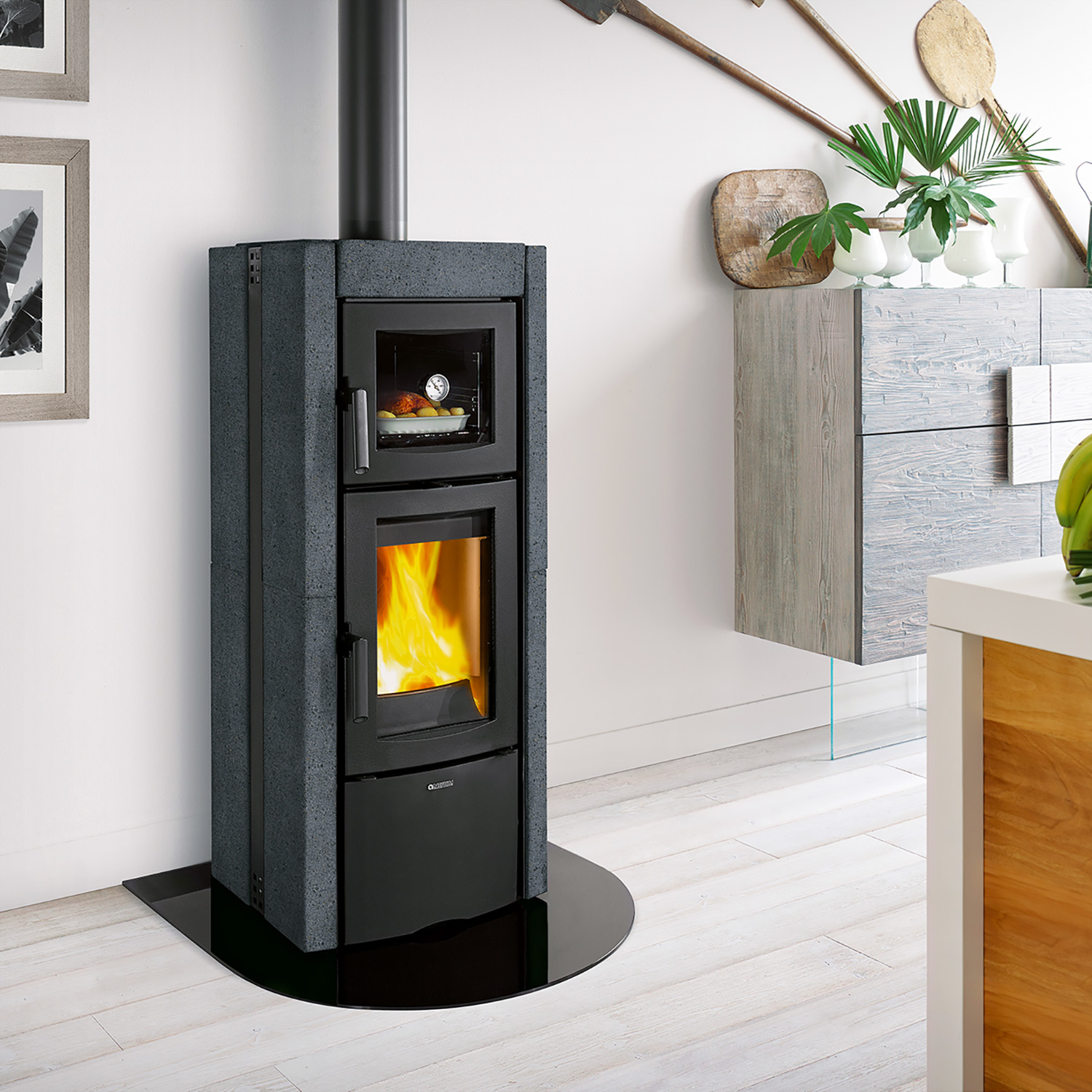 La Nordica Ester Forno Evo Poêle à bois Vulcano