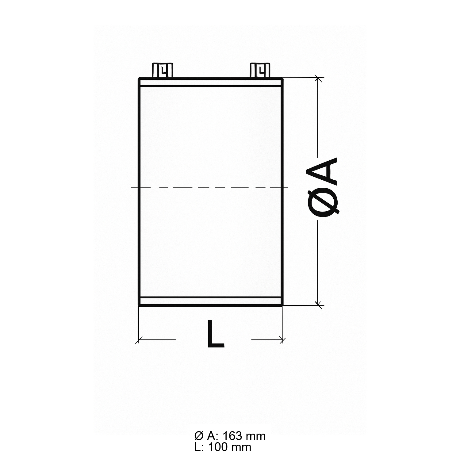 Schiedel absorbeur de bruit solidien Ø150 mm pour combustibles solides mat