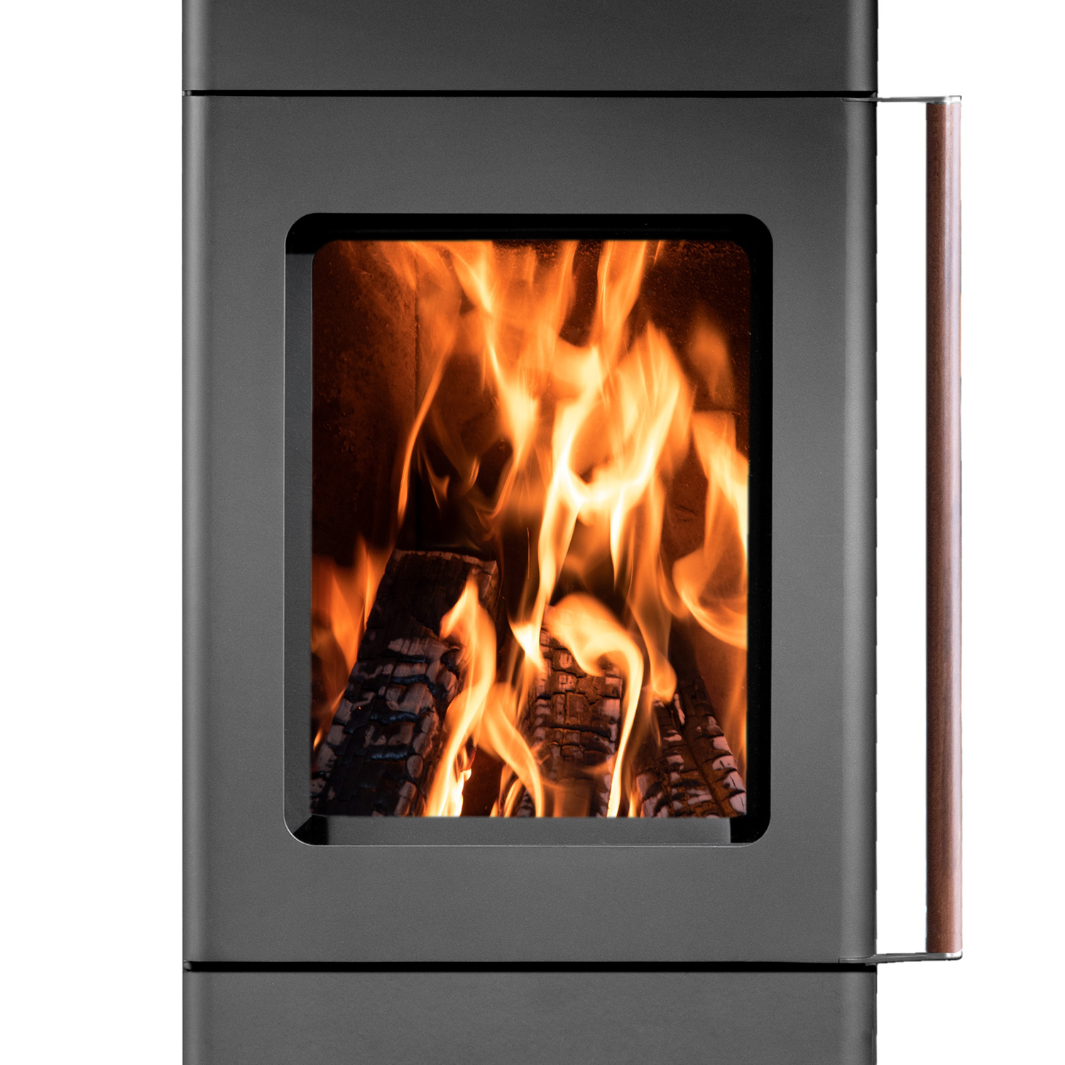 Novaline Bellina S Poêle à bois Acier Noir Novaline Bellina S Poêle à bois Acier Noir