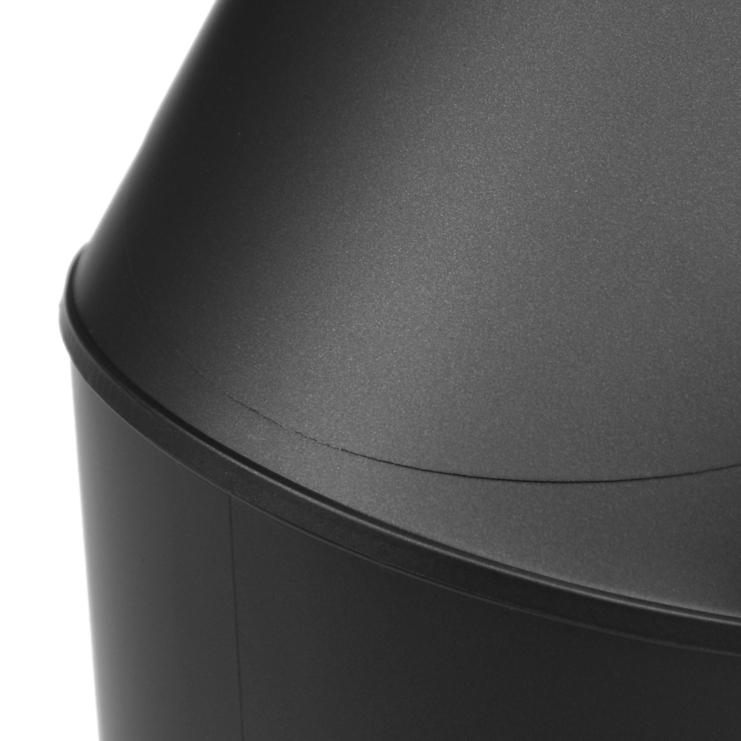 Raik Coltherm coude de tuyau de fumée 150 mm noir double paroi 90° avec porte pour tuyau de fumée / conduit de fumée