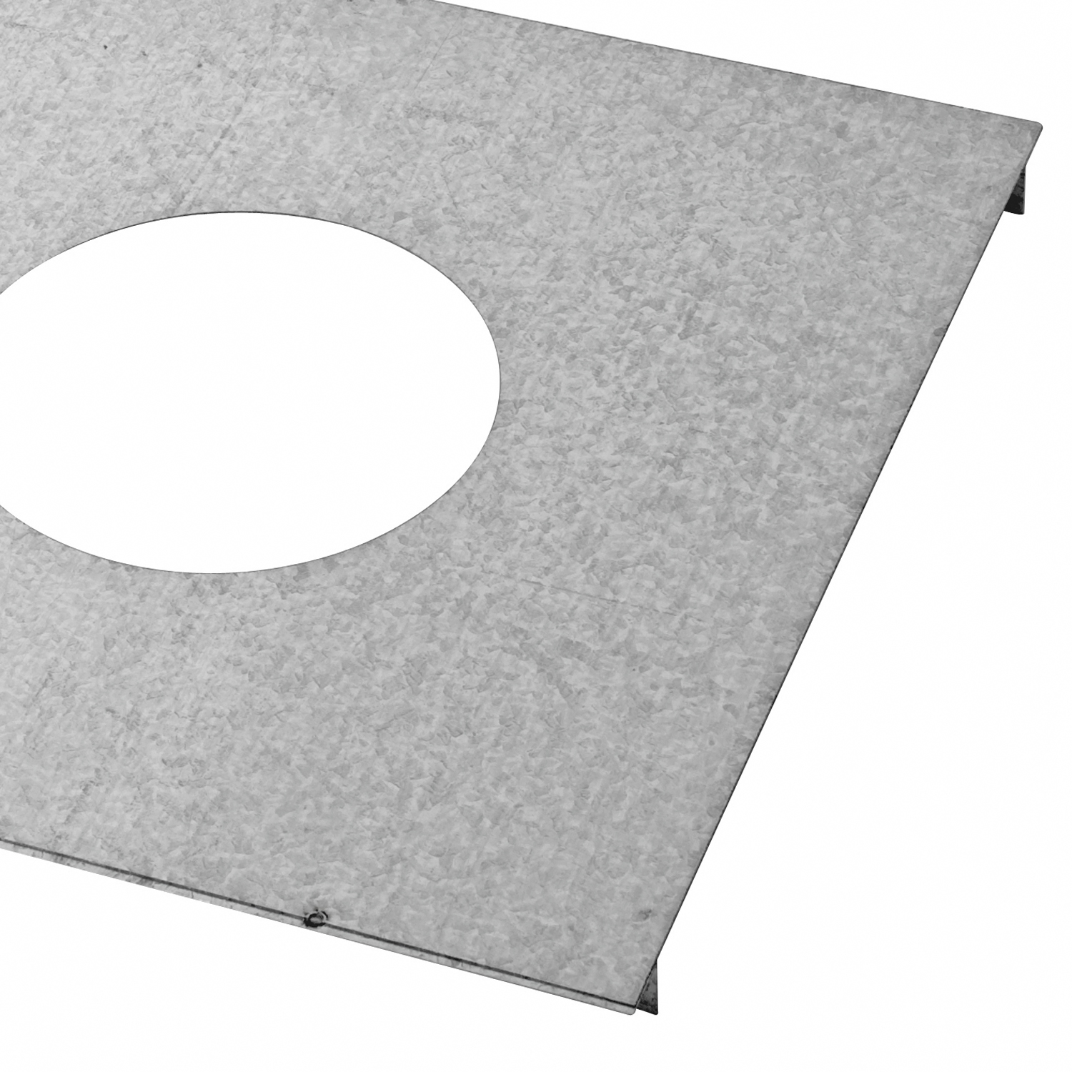 Plaque anti-incendie AB pour cheminée en acier inoxydable Opsinox 180 mm