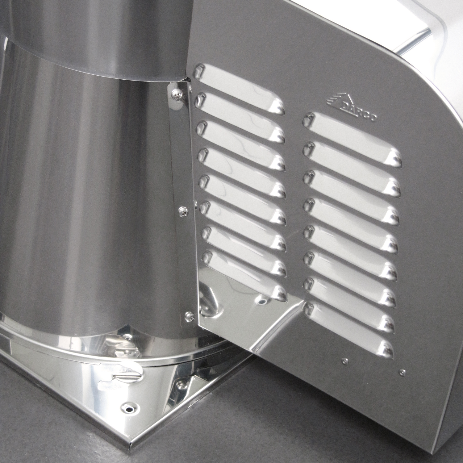 Ventilateur de fumées / Extracteur 150 mm avec plaque de base