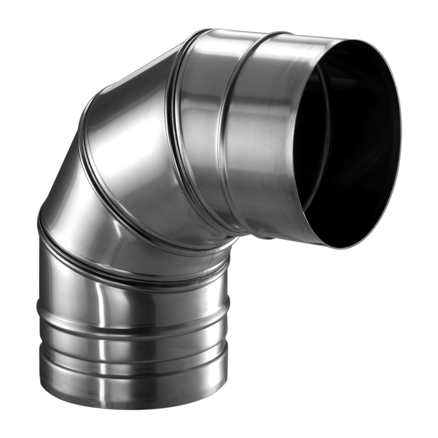 Schiedel PRIMA PLUS coude 0-90° orientable Ø113 mm simple paroi mat