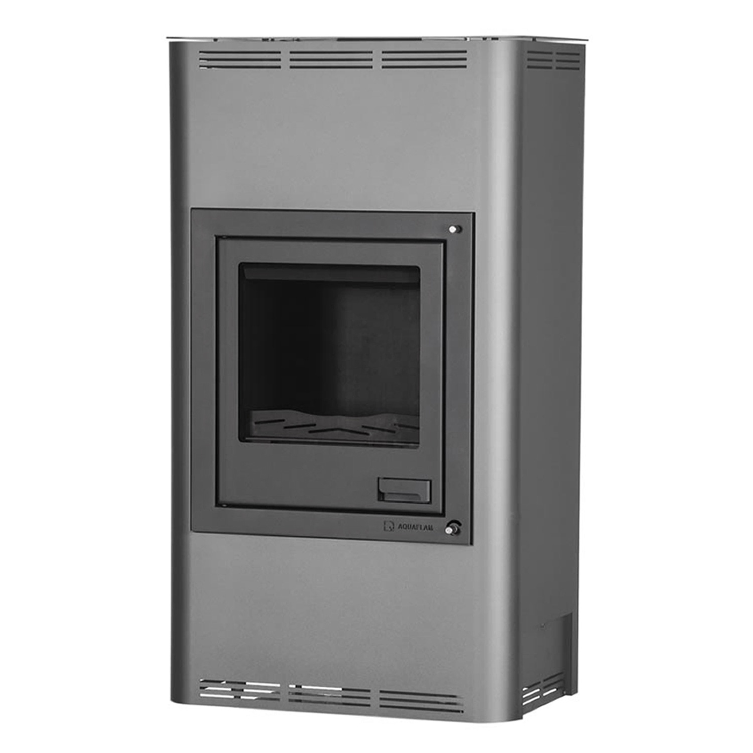 Aquaflam 17 Basic Poêle à bois hydraulique Gris