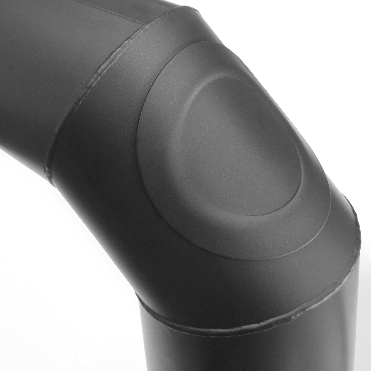 Raik Basic jeu de coudes de tuyau de fumée 160mm gris fonte soudé/angulaire pour tuyau de fumée / conduit de fumée