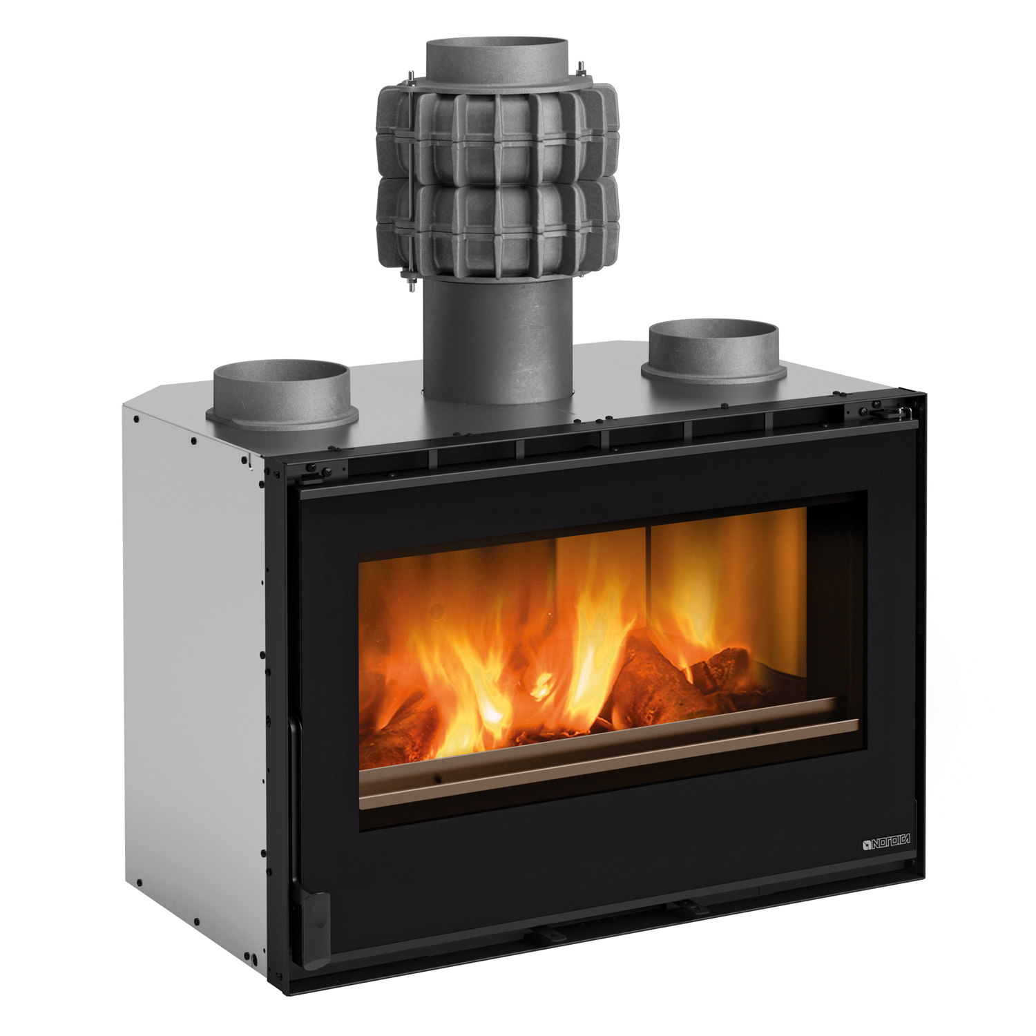 La Nordica Inserto 80 PRS Crystal insert de cheminée
