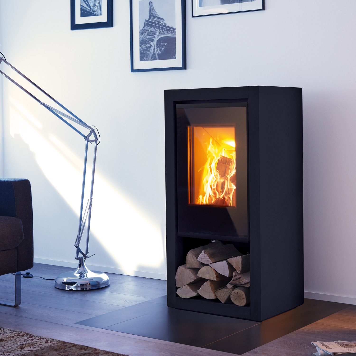 Spartherm Ambiente a7 Poêle à bois Nero