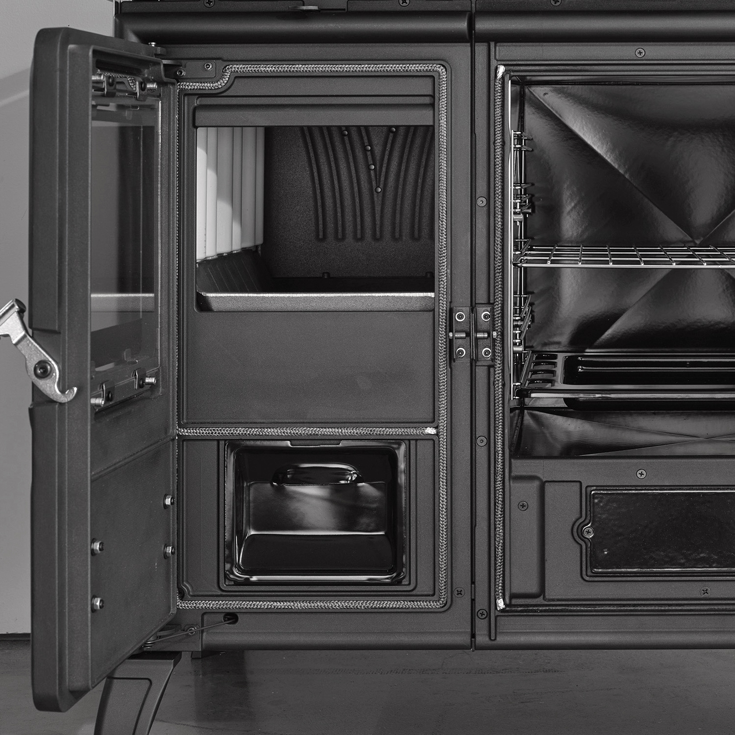 La Nordica Prestige Line Milly Cuisinière à bois Acier Blanc