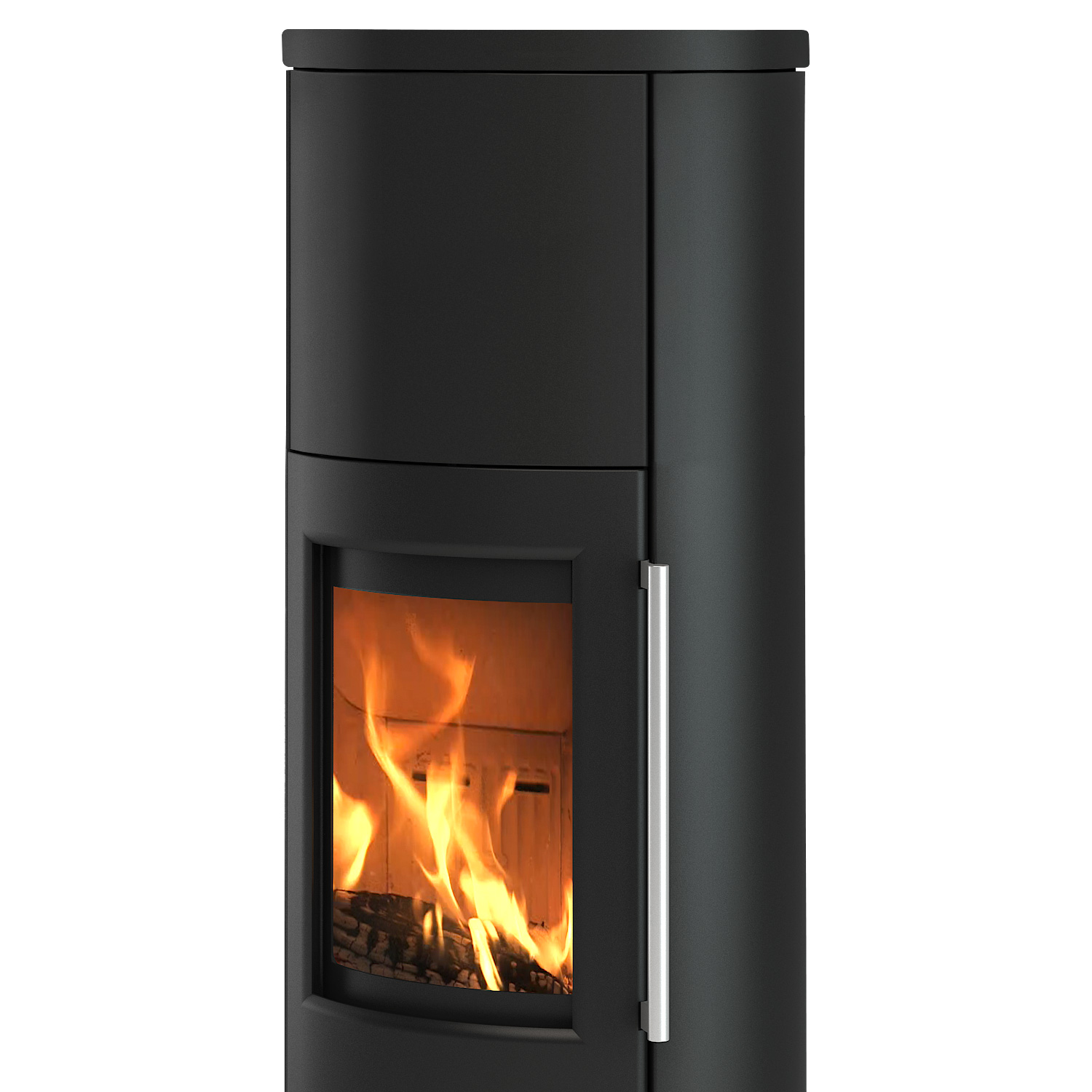 Poêle à bois TermaTech TT21RHT Acier Noir