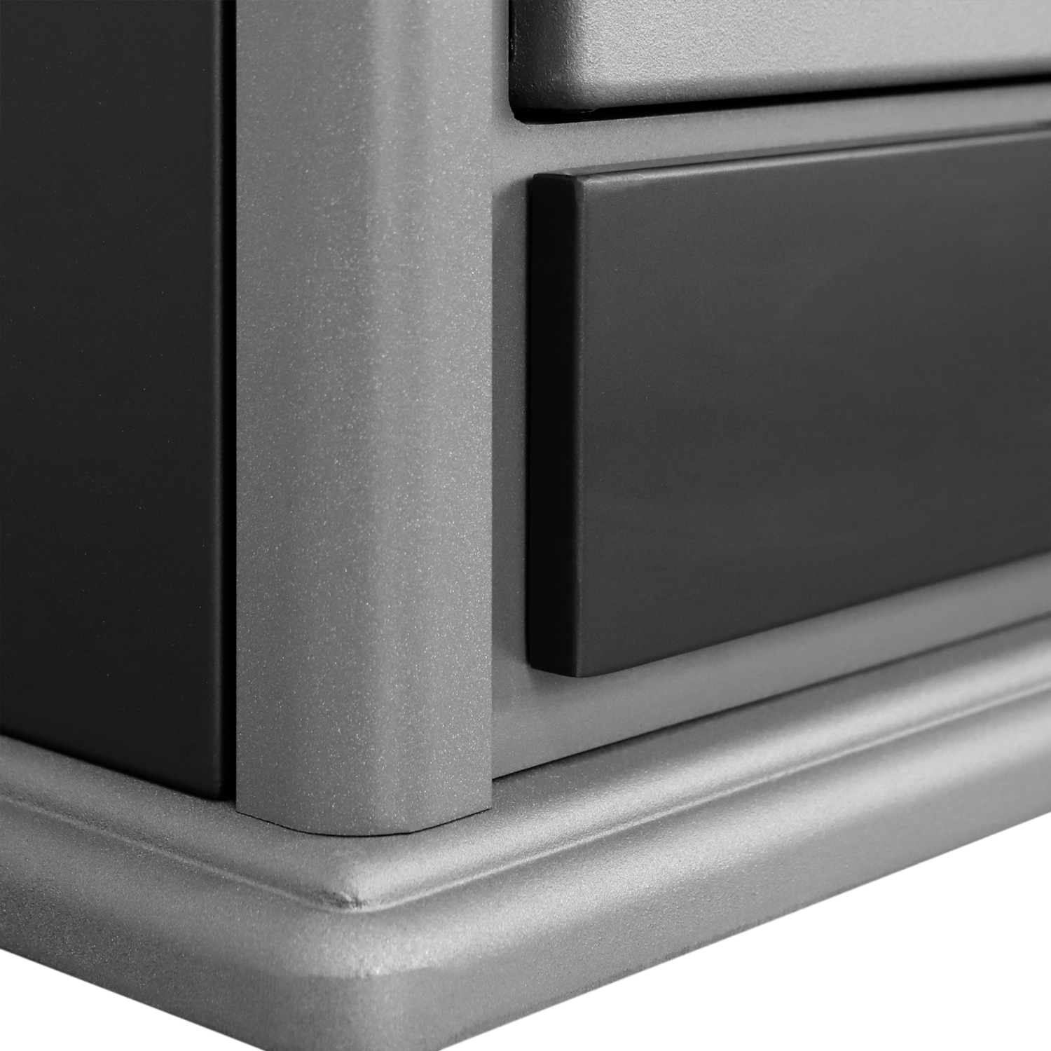 Schmitzker Alicante Poêle à bois avec circulation d'eau Anthracite Base