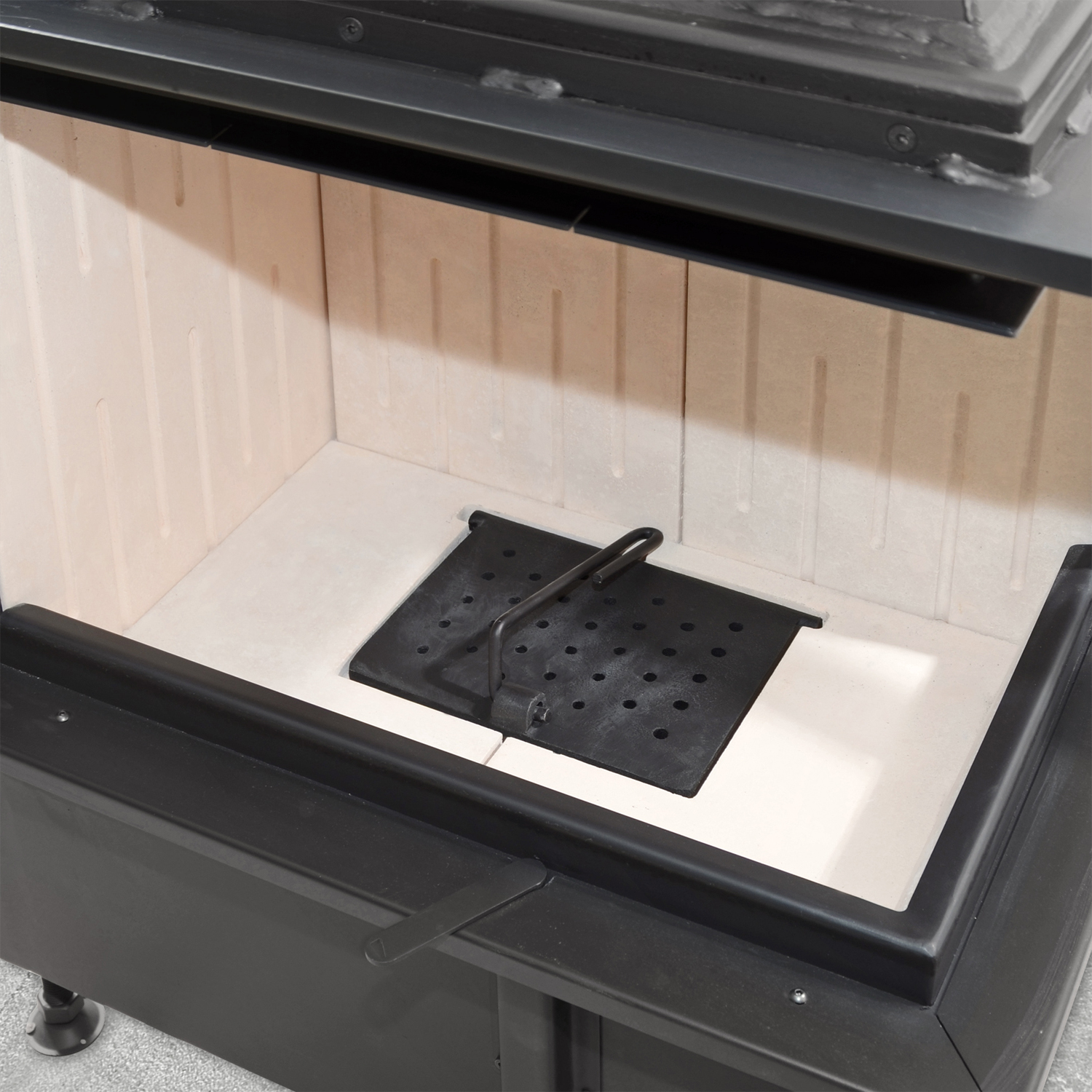 Insert de cheminée avec échangeur d'eau Schmitzker No2 Droit 17 kW