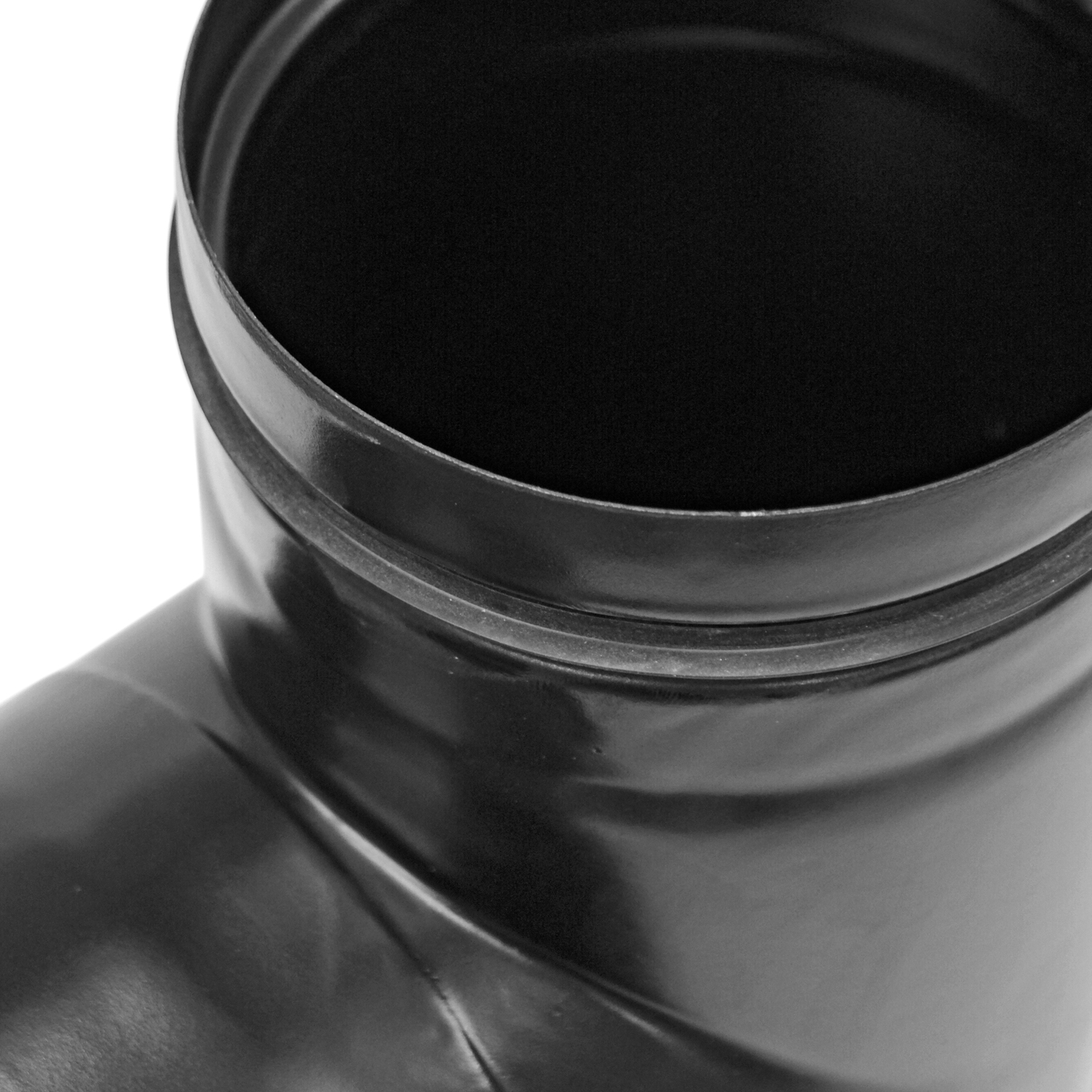Raik conduit de poêle / tuyau de poêle 120mm - Coude à capsule sans joint (pièce en T)