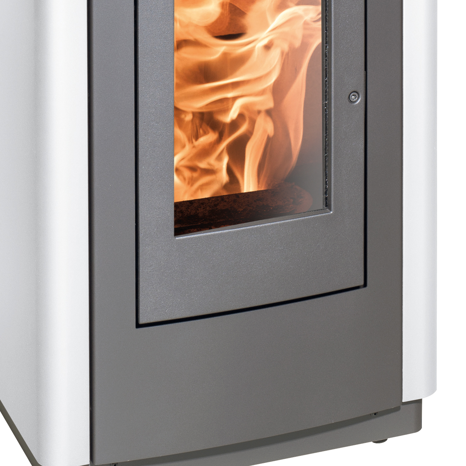 Haas+Sohn HSP 6 Pelletto IV poêle à granulés perle-anthracite/blanc